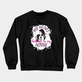 Aussie Mom Crewneck Sweatshirt